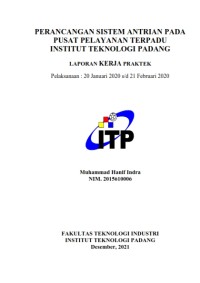 Image of Perancangan Sistem Antrian pada Pusat Pelayanan Terpadu Institut Teknologi Padang