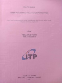 Image of Sistem Pengisian Baterai Pada Sepeda Listrik