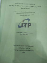 Image of Pembuatan pagar pembatas jalan GUARDRAIL