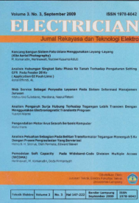 Image of Analisis Pengaruh Surja Hubung Terhadap Tegangan Lebih Transien Dengan Menggunakan Electromagnetic Transients Program