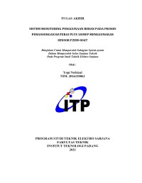Image of SISTEM MONITORING PENGGUNAAN BEBAN PADA PROSES PENGOSONGAN BATERAI PLTS 100WP MENGGUNAKAN SENSOR PZEM-004T