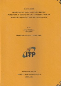 Image of Pengendalian Biaya dan Waktu Pada Pembangunan