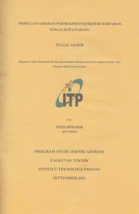Image of PEMETAAN SEBARAN PERMUKIMAN KUMUH DI SEMPADAN SUNGAI