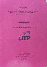 Image of Perancangan Model Wireless Fast Charging Menggunakan Constant Current pada Kendaraan Listrik