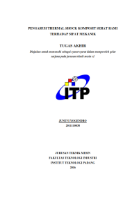 Image of PENGARUH THERMAL SHOCK KOMPOSIT SERAT RAMI TERHADAP SIFAT MEKANIK