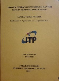 Image of Proyek Pembangunan Gedung Kantor Sentra Rendang Kota Padang