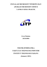 Image of INSTALASI MICROSOFT WINDOWS DANAPLIKASI MICROSOFT OFFICE