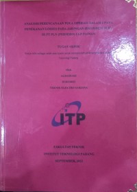 Image of ANALISIS PERENCANAAN POLA OPERASI DALAM UPAYA PENEKANAN LOSSES PADA JARINGAN DISTRIBUSI 20 KV DI PT. PLN (PERSERO) ULP PAINAN