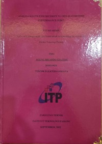 Image of Analisa Kontigensi Security N-1 Melalu Metode Performance Index
