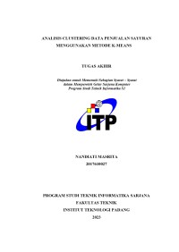 Image of Analisis Clustering Data Penjualan Sayuran Menggunakan Metode K-Means