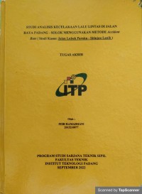 Image of STUDY ANALISIS KECELAKAAN LALU LINTAS DIJALAN RAYA PADANG - SOLOK MENGGUNAKAN METODE Accident Rate ( Studi Kasus: Jalan Lubuk Padaku - Sitinjau Lauik)