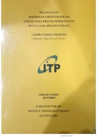 Image of Pelaksanaan Pekerjaan Struktur Kolom Gedung Pada Proyek Pembangunan SD N 27 Anak Air Kota Padang