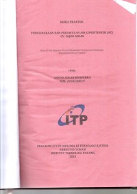 Image of Pemeliharaan dan Perwatan Air Conditioner (AC) CV.Sejuk Abadi
