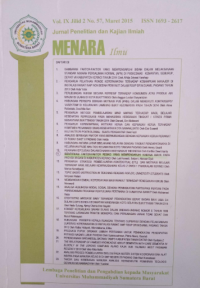 Image of Identifikasi Faktor - Faktor Resiko yang Mempengaruhi Kinerja Biaya pada Proyek Irigasi di Kabupaten Kerinci