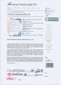 Image of Jurnal Teknik Sipil ITP