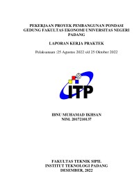 Image of PEKERJAAN PROYEK PEMBANGUNAN PONDASI GEDUNG FAKULTAS EKONOMI UNIVERSITAS NEGERI PADANG