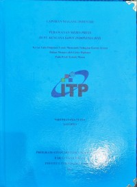 Image of Perawatan Mesin Press di PT. Kencana Sawit Indonesia (KSI)