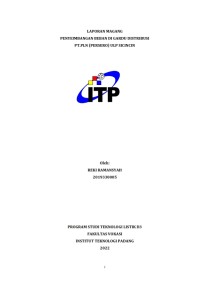 Image of Penyeimbangan Beban di Gardu Distribusi PT. PLN (Persero) ULP Sicincin