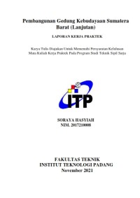 Image of Pembangunan Gedung Kebudayaan Sumatera Barat (Lanjutan)