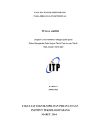 Image of Analisa Balok Berlobang Pada Bidang Longitudinal
