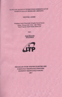 Image of Rancang Bangun Pendeteksi Kebisingan di Perpustakaan Berbasis Arduino