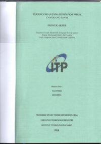 Image of PERANCANGAN MESIN PENGHANCUR CANGKANG SAWIT