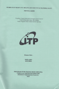 Image of Pembuatan Mesin CNC MillingRouter Untuk Material Kayu