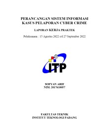 Image of perancangan sistem informasi kasus cyber crime