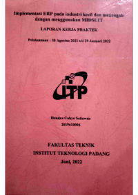 Image of IMPLEMENTASI ERP PADA INDUSTRI KECIL DAN MENENGAH DENGAN MENGGUNAKAN MIDSUIT
