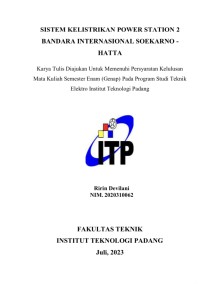 Image of SISTEM KELISTRIKAN POWER STATION 2 BANDARA INTERNASIONAL SOEKARNO - HATTA