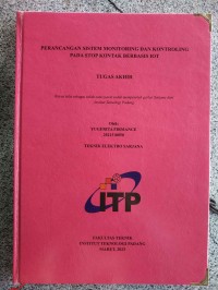 Image of PERANCANGAN SISTEM MONITORING DAN KONTROLING PADA STOP KONTAK BERBASIS IOT