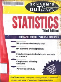 Image of Statistik schaum's easy ooutlines statistik