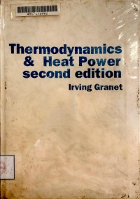 Image of Trenodynamics & Heat power second edition