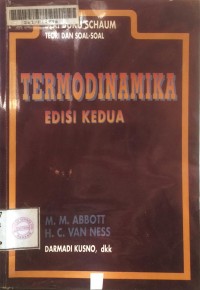 Image of Termodinamika Edisi Kedua