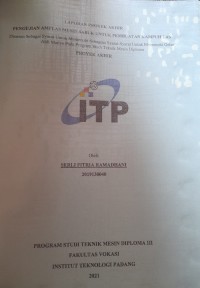 Image of pengujian amplas mesin sabuk untuk pembuatan kampuh las