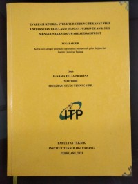 Image of Evaluasi Kinerja Struktur Gedung Dekanat FISIP Universitas Tadulako Dengan Pushover Analysis Menggunakan Software Seismostruct