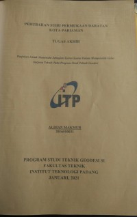 Image of PERUBAHAN SUHU PERMUKAAN DARATAN KOTA PARIAMAN
