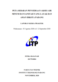 Image of Peta Sebaran Penyediaan Akses Air Minum dan Sanitasi yang Layak dan Aman di Kota Padang