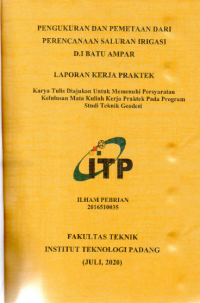 Image of Pengukuran dan Pemetaan dari Perencanaan Saluran Irigasi di Batu Ampar
