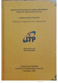 Image of Sistem Pentanahan Gardu Distribusi pada PT. Kunango Jantan