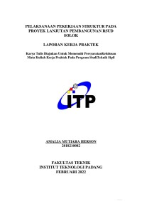 Image of Pelaksanaan Pekerjaan Struktur pada Proyek Lanjutan Pembangunan RSUD Solok