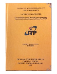 Image of Pekerjaan Kolom Pembangunan SMPN 7 Bukittinggi