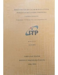 Image of Rekontruksi 3D Cagar Budaya untuk Persiapan Metaerse Indonesia