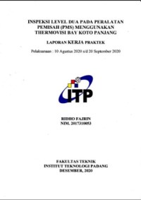 Image of Inspeksi Level Dua pada Peralatan Pemisah (PMS) Menggunakan Thermovisi Bay Koto Panjang