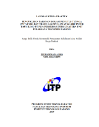 Image of Pengukuran Tahanan Isolasi Pemutus Tenaga (PMT) pada Bay Trafo 1(60 MVA) 150 kV Gardu Induk Pauh Limo PT PLN (Persero) UIP3B Sumatera Unit Pelaksana Transmisi Padang