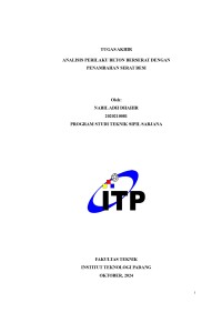 Image of Analisis Perilaku Beton Berserat Dengan Penambahan Serat Besi