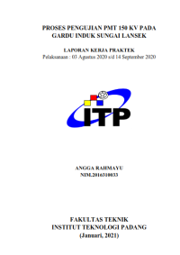 Image of Proses Pengujian PMT 150 kV pada Gardu Induk Sungai Lansek