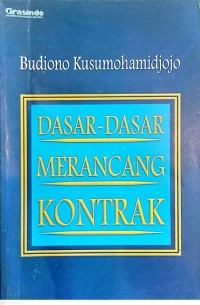 Image of Dasar-dasar Merancang Kontrak