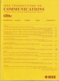 Image of IEEE Transactions on Communications Vol. 66, No. 1, January 2018