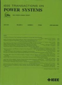 Image of IEEE Transactions on Power Systems Vol. 33, No. 6 November 2018